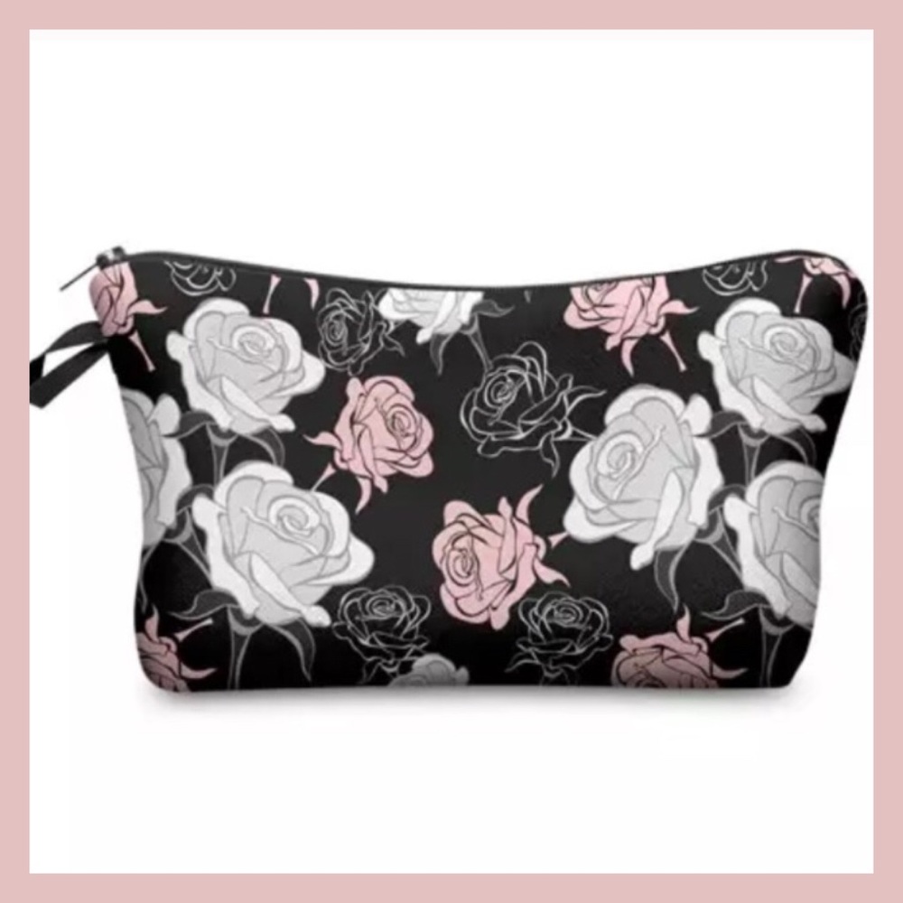 Floral Makeup Bag